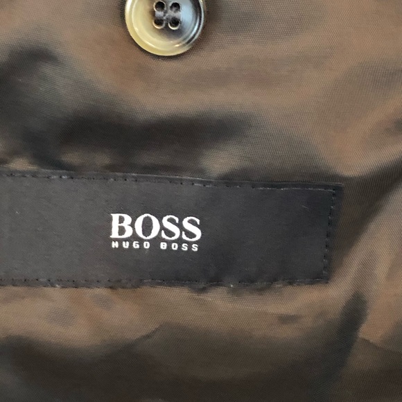 Hugo Boss Brown corduroy blazer 40S - Picture 6 of 9